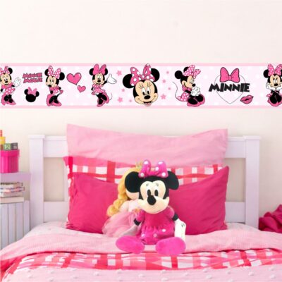 Adesivo de Parede Faixa Infantil Minnie