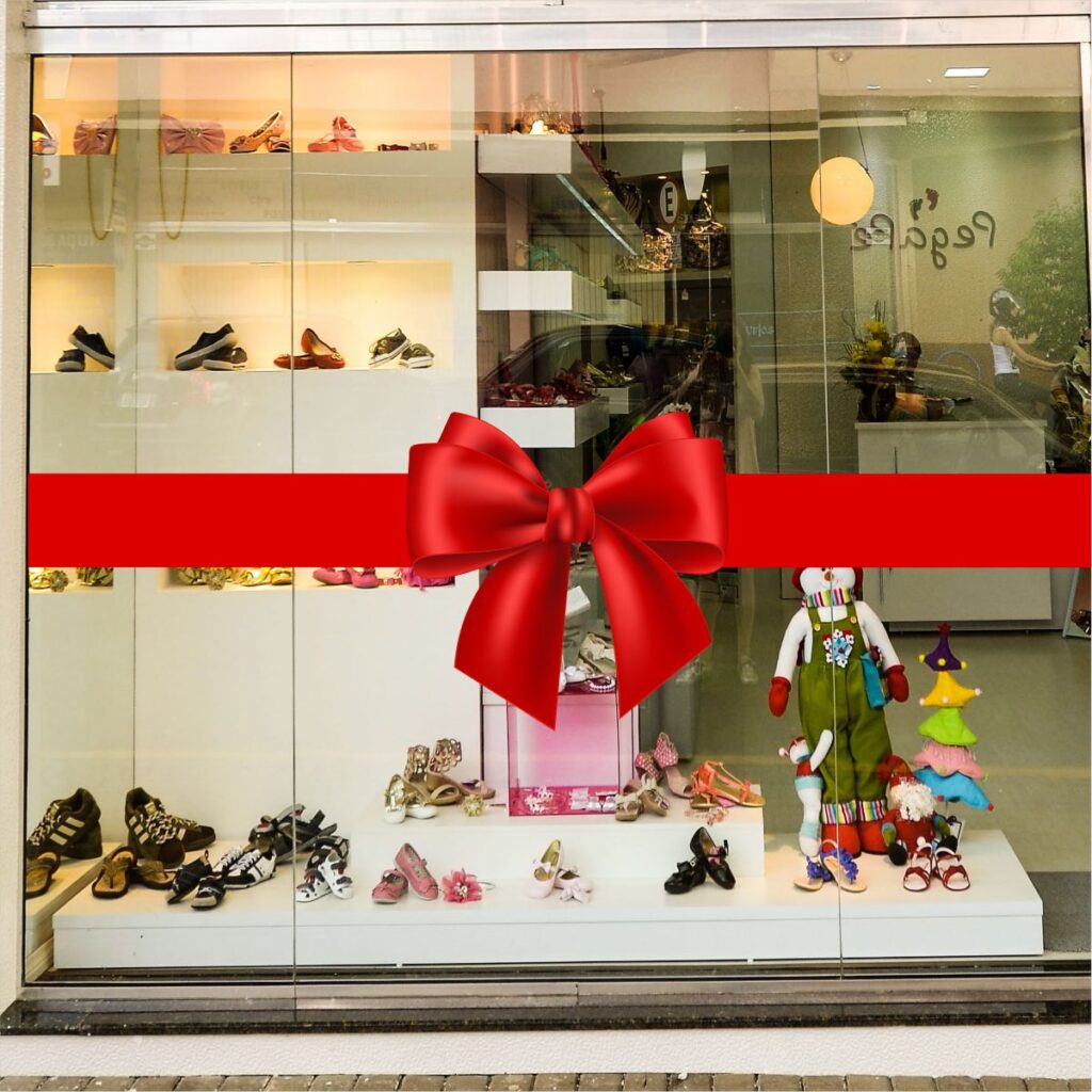 Adesivo Vitrine De Natal N12
