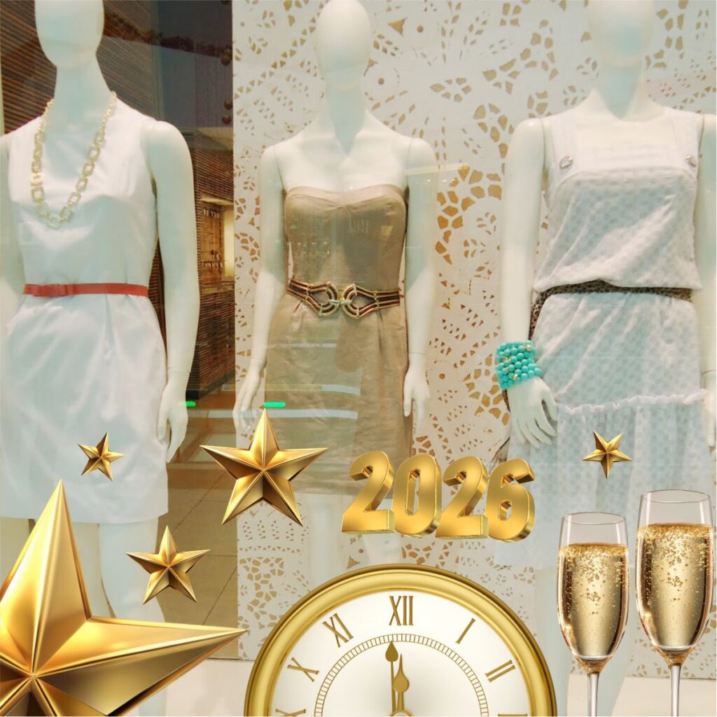 Adesivo Vitrine Réveillon Ano Novo N3