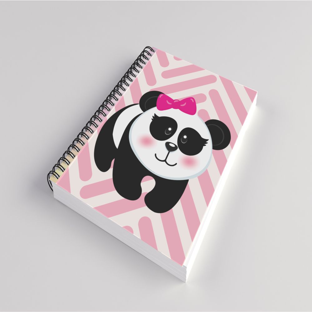 Caderno De Desenho Infantil - Panda 2