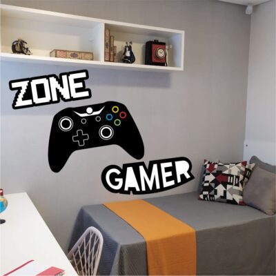 Adesivo de Parede Infantil Zone Game