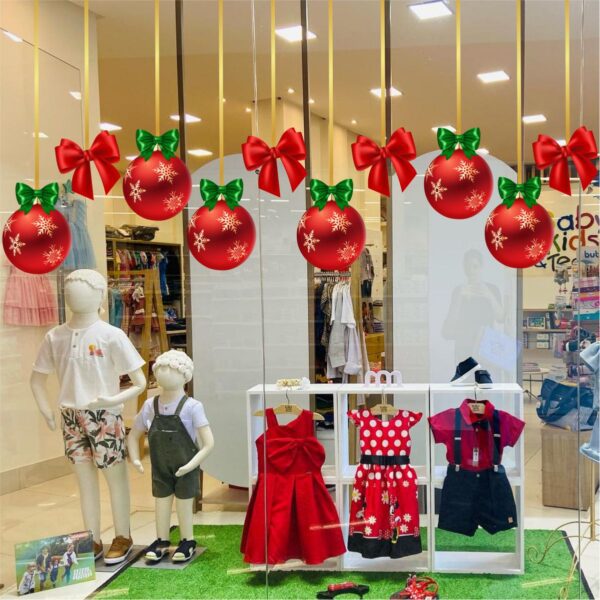 Adesivo Vitrine de Natal N21