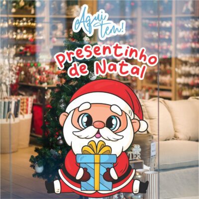 Adesivo Vitrine de Natal N26