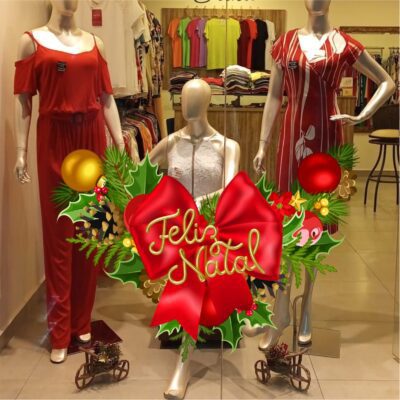 Adesivo Vitrine de Natal N29