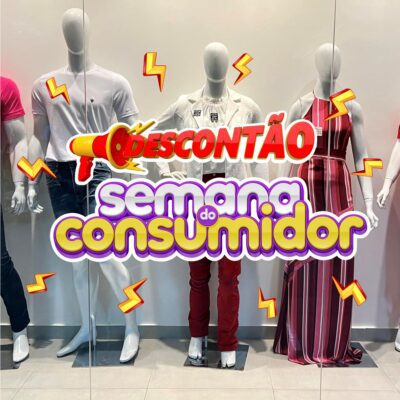 Adesivo Vitrine Semana do Consumidor N4