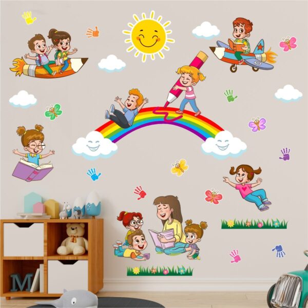 Adesivo de Parede Infantil Diversão Kids - Imagem 2