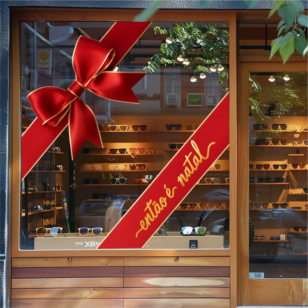 Adesivo Vitrine de Natal N36