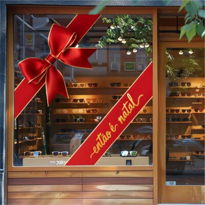 Adesivo Vitrine de Natal N36