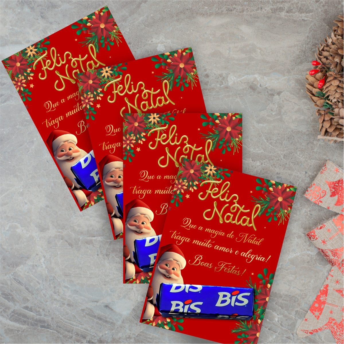 Cartão de Natal para Mimo Lembrancinha N1