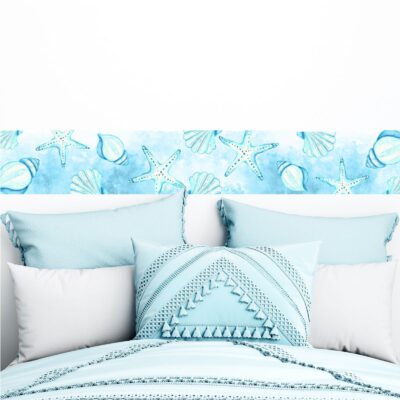 Adesivo Border Faixa Praia Azul