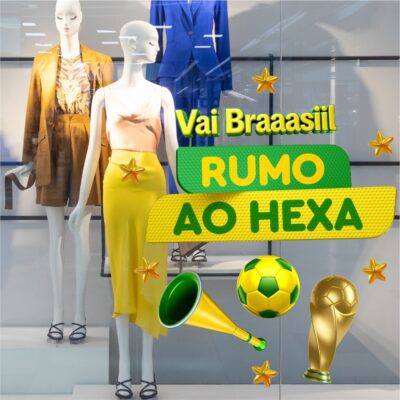 Adesivo Vitrine Copa do Mundo N5