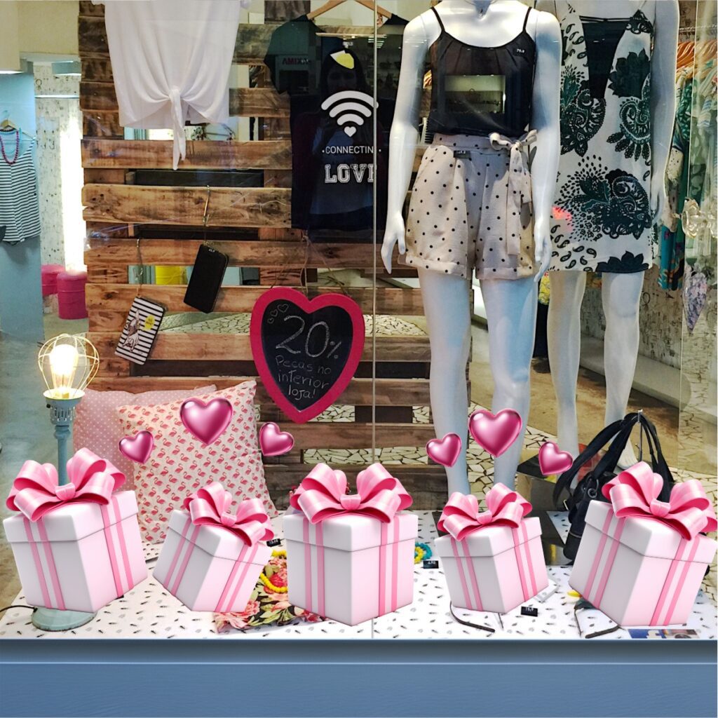 Adesivo Vitrine dia das Mães N31