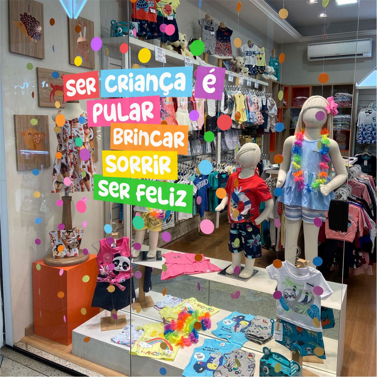 Adesivo Vitrine dia das Crianças N20 - Imagem 3