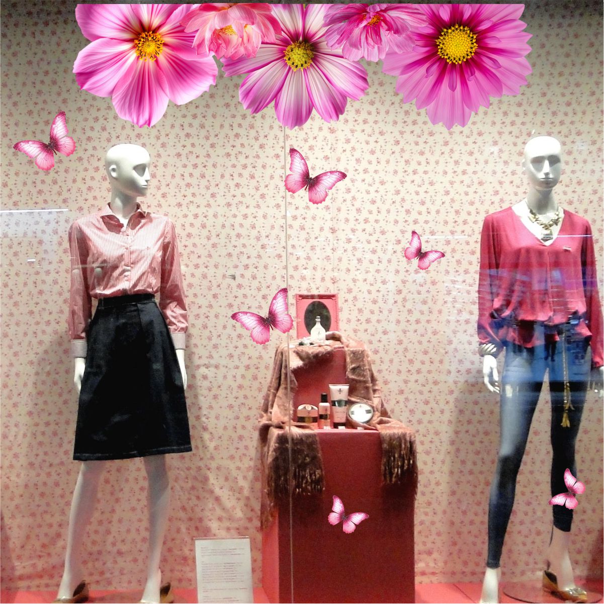 Adesivo Vitrine Primavera N19 - Imagem 3