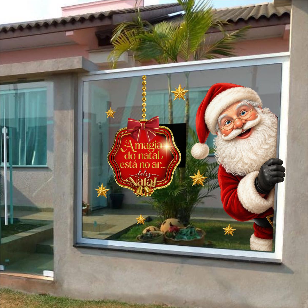 Adesivo Vitrine de Natal N40 - Imagem 3