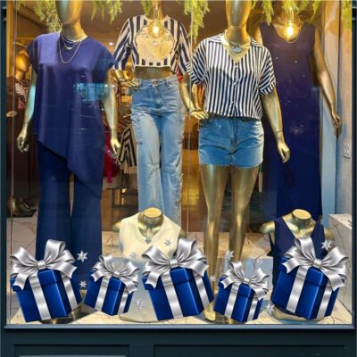 Adesivo Vitrine de Natal N49