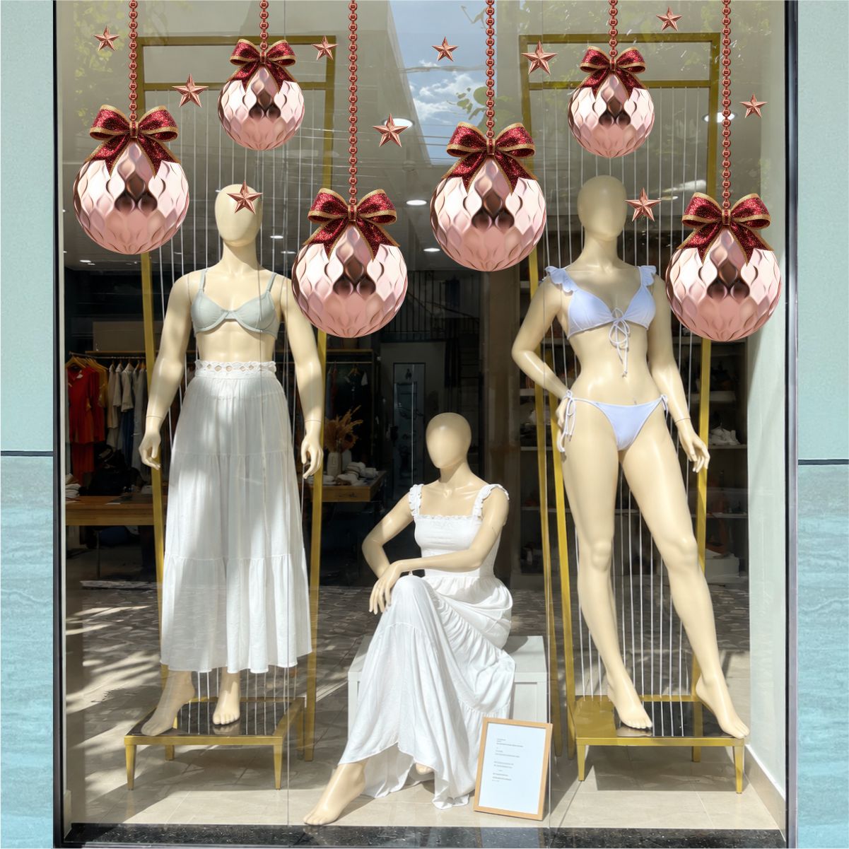 Adesivo Vitrine de Natal N50